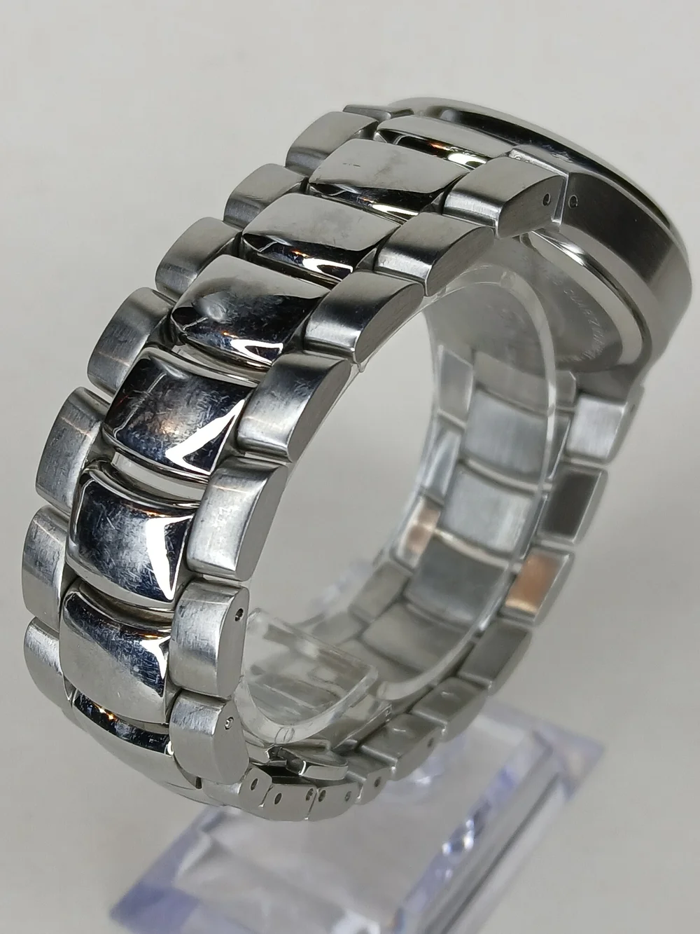 ​ESQ Movado E5262 Chronograph Swiss Quartz Men's All Stainless Steel Watch
